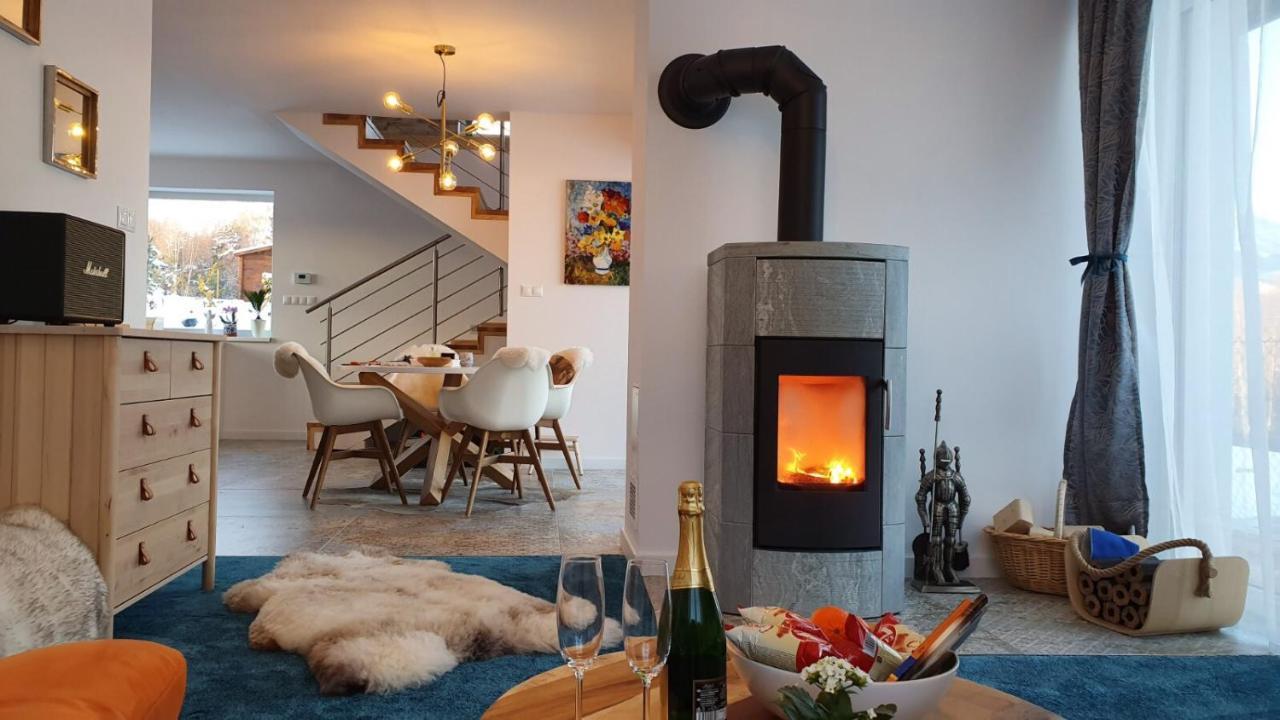 Vila Lesna House With A Garden 2 Minutes From The Center Of The Tatras Nová Lesná Exterior foto