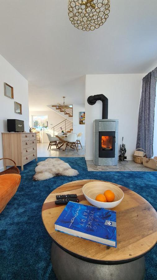 Vila Lesna House With A Garden 2 Minutes From The Center Of The Tatras Nová Lesná Exterior foto