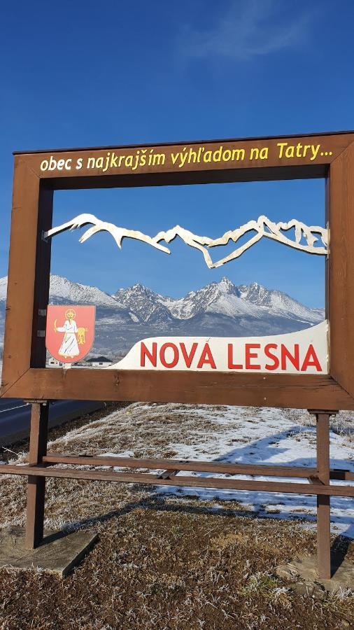 Vila Lesna House With A Garden 2 Minutes From The Center Of The Tatras Nová Lesná Exterior foto