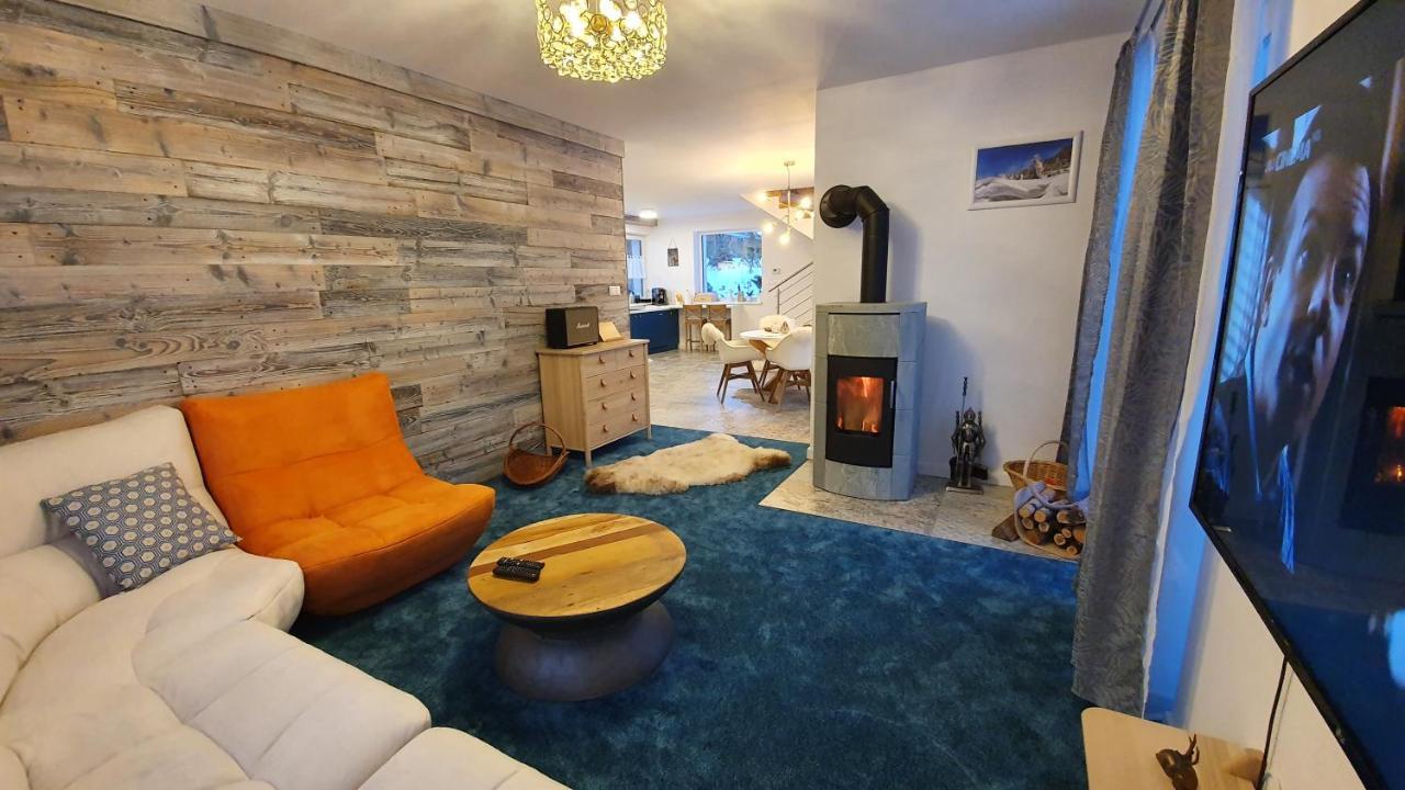 Vila Lesna House With A Garden 2 Minutes From The Center Of The Tatras Nová Lesná Exterior foto